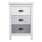 Valge ja hall &ouml;&ouml;kapp Romantica - Marckeric