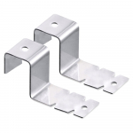 2 roostevabast terasest konksu komplektis - Maximex