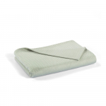 Roheline puuvillane p&auml;evavaip kaheinimesevoodile 240x260 cm Lines - Mijolnir