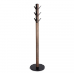 Must naturaalsest kummipuidust riidenagi Flapper - Umbra