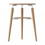 Tammepuidust &uuml;mmargune diivanilaud &oslash; 46 cm My Spot - UMAGE
