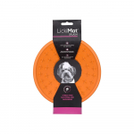 Vanni lakkumismatt Splash Orange &ndash; LickiMat