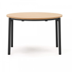 Tammedekooriga &uuml;mmargune kokkupandav s&ouml;&ouml;gilaud &oslash; 120 cm Montuiri - Kave Home