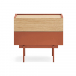 Tellise-puiduv&auml;rvi tammedekooriga &ouml;&ouml;kapp Otto - Teulat