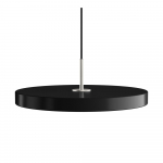 Must LED dimmerdatav rippvalgusti metallist lambivarjuga &oslash; 43 cm Asteria Plus Medium - UMAGE