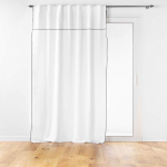 Valge kardin 140x240 cm Mistraline - douceur d'int&eacute;rieur