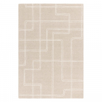 Beež k&auml;sitsi kootud villane vaip 160x230 cm Ada - Asiatic Carpets