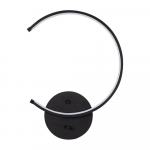 Must LED seinavalgusti &oslash; 10 cm Moon - Opviq lights
