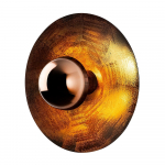 Pronksiv&auml;rvi seinavalgusti &oslash; 28 cm Kurt - Opviq lights