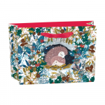 Kinkekott j&otilde;ulumotiiviga 17x22 cm Snowy Sanctuary &ndash; Roger la Borde