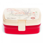 Laste toidukarp Heritage Tube Map - Rex London