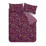 Lilla voodipesu kaheinimesevoodile 200x200 cm Enchanted Twilight - Catherine Lansfield