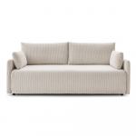 Beež velvetist diivanvoodi 211 cm Marcel - Bobochic Paris