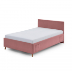 Roosa lastevoodi koos panipaigaga 120x200 cm Cool - Meise M&ouml;bel