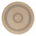 Must-beež &uuml;mmargune &otilde;uevaip &oslash; 120 cm Comilla - Ayyildiz Carpets