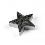 K&uuml;psisevormid 9tk komplektis Star - Blomsterbergs