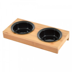 Bambuskauss koos alusega koerale &oslash; 12 cm - Love Story