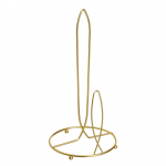 Kuldne metallist majapidamispaberi hoidja &oslash; 16 cm - Casa Selecci&oacute;n