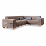 Pruun lahtik&auml;iv/panipaigaga nurgadiivan (parem nurk/L-kujuline) Classy Sophie &ndash; Miuform