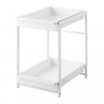 Valge metallist lisariiul 30x42 cm Tower - YAMAZAKI