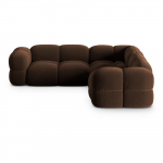 Tumepruun sametist nurgadiivan Loretto &ndash; Cosmopolitan Design