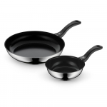 Roostevabast terasest keraamilise pinnaga pannid 2 tk komplektis &oslash; 28 cm Devil - WMF