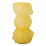 Kollane klaasist vaas (k&otilde;rgus 27 cm) Limone - Bloomingville