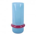 Helesinine klaasist vaas (k&otilde;rgus 28 cm) Animado Anillo - PT LIVING