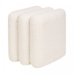 Boucl&eacute; kangast beež pouf Radd - noo.ma