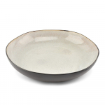 Must/beež kivikauss &oslash; 32 cm Lunar - Salt&Pepper