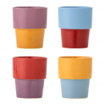 4 keraamilist cappuccino tassi komplektis (150 ml) Ewan - Bloomingville