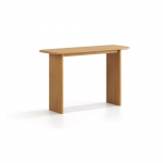Konsoollaud naturaalses v&auml;rvitoonis tammepuidust 40x120 cm Charlotte - Micadoni