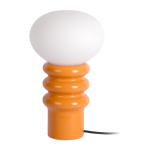 Oranž keraamiline laualamp (k&otilde;rgus 33,5 cm) Catania Aro - Leitmotiv
