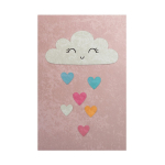 Roosa pestav lastevaip 100x160 cm Clouds - Mila Home