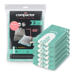 Vaakumkotid 6 tk komplektis. Roll-Up - Compactor