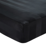 Must satiinist lina 90x190 cm So Soft Satin Stripe - Catherine Lansfield