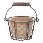 K&auml;sitsi valmistatud terrakotta pott &oslash; 12 cm - Esschert Design