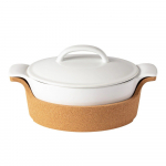 B&iacute;l&aacute; kameninov&aacute; m&iacute;sa na&nbsp;pol&eacute;vku s&nbsp;korkov&yacute;m lůžkem Casafina Ensemble, 1,93&nbsp;l