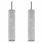 Betoonist rippvalgusti , pikkus 34 cm Fadre - Sollux