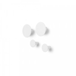 4 valge seinakonksu komplekt Ponto - Blomus