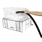 Vaakumtugevdatud kangast hoiukast riietele 65x45x26,5 cm Life &ndash; Compactor