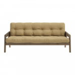 Kollane diivanvoodi 204 cm Grab - Karup Design