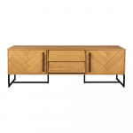 Tammepuust telerilaud 180x60 cm Class - Dutchbone