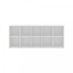 Valge modulaarne riiulis&uuml;steem 169x69 cm Mistral Kubus - Hammel Furniture