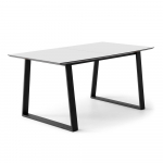 Valge kokkupandav s&ouml;&ouml;gilaud 90x165 cm Meza - Hammel Furniture