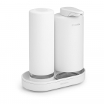 Valge plastikust pesuvahendite alus SinkStyle - Brabantia