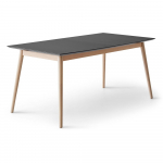 Must kokkupandav s&ouml;&ouml;gilaud lisaplaadiga 100x210 cm Meza - Hammel Furniture