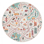 Pestav laste m&auml;nguvaip &oslash;120 cm Furry World - Mila Home