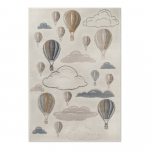 Kreem laste vaip 120x170 cm Hot Air Balloon - Hanse Home