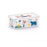Valge laste hoiukast 34x19x12 cm C Box Style - KIS